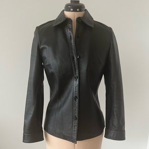 Vintage Genuine leather shirt